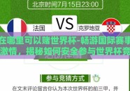 在哪里可以赌世界杯-畅游国际赛事激情，揭秘如何安全参与世界杯竞猜活动