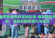 俄罗斯世界杯足球彩票-俄罗斯世界杯，足球彩票的魔力与狂热