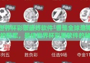 世界杯彩票最好软件-曾是全球追捧的冠军，最佳世界杯彩票软件的秘密