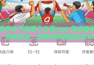 世界杯下载哪个彩票app-足球盛宴，预测未来，世界杯期间的彩票APP选择指南