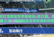 支付宝能买世界杯体彩-支付宝，便捷之选，助你触及世界杯体彩的梦想