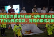 体育彩票世界杯竞彩-探析体育彩票下的世界杯竞彩，背后的激情与挑战