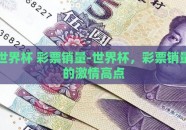 世界杯 彩票销量-世界杯，彩票销量的激情高点