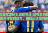 我要买足球彩票世界杯-我有意购投世界杯足球彩票，明智的选择与乐趣的交汇