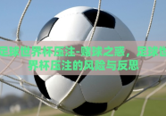 足球世界杯压注-赌球之惑，足球世界杯压注的风险与反思