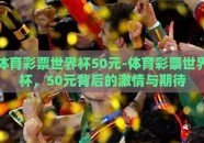 体育彩票世界杯50元-体育彩票世界杯，50元背后的激情与期待