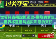 世界杯直播虚拟彩票-燃烧的梦想，世界杯直播与虚拟彩票的交织