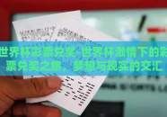 世界杯彩票兑奖-世界杯激情下的彩票兑奖之旅，梦想与现实的交汇