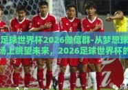 足球世界杯2026微信群-从梦想球场上眺望未来，2026足球世界杯的微信群狂欢