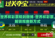 世界杯彩票规则微博-世界杯彩票，解锁观赛新方式