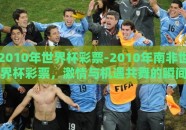 2010年世界杯彩票-2010年南非世界杯彩票，激情与机遇共舞的瞬间