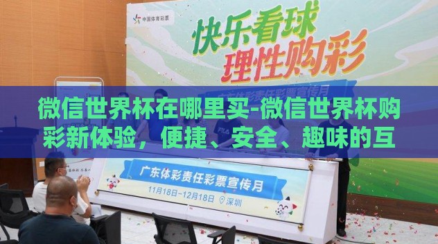 微信世界杯在哪里买-微信世界杯购彩新体验，便捷、安全、趣味的互动指南