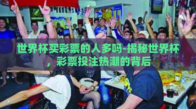 世界杯买彩票的人多吗-揭秘世界杯，彩票投注热潮的背后