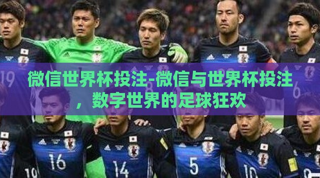 微信世界杯投注-微信与世界杯投注,数字世界的足球狂欢 微信世界杯投注-微信与世界杯投注,数字世界的足球狂欢