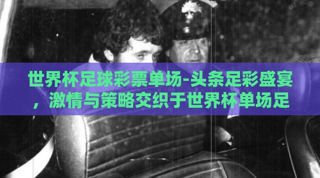 世界杯足球彩票单场-头条足彩盛宴，激情与策略交织于世界杯单场足球彩票