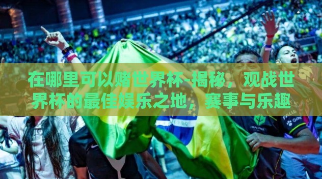在哪里可以赌世界杯-揭秘,观战世界杯的最佳娱乐之地,赛事与乐趣同行 在哪里可以赌世界杯-揭秘,观战世界杯的最佳娱乐之地,赛事与乐趣同行