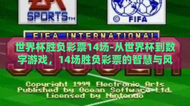 世界杯胜负彩票14场-从世界杯到数字游戏,14场胜负彩票的智慧与风险 世界杯胜负彩票14场-从世界杯到数字游戏,14场胜负彩票的智慧与风险