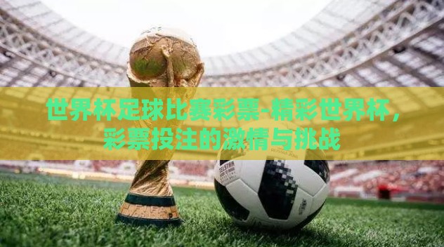 世界杯足球比赛彩票-精彩世界杯,彩票投注的激情与挑战 世界杯足球比赛彩票-精彩世界杯,彩票投注的激情与挑战