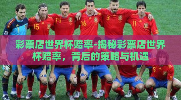 彩票店世界杯赔率-揭秘彩票店世界杯赔率,背后的策略与机遇 彩票店世界杯赔率-揭秘彩票店世界杯赔率,背后的策略与机遇