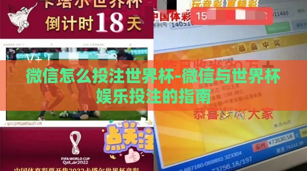 微信怎么投注世界杯-微信与世界杯娱乐投注的指南