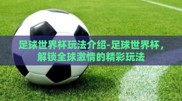 足球世界杯玩法介绍-足球世界杯，解锁全球激情的精彩玩法