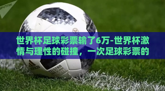 世界杯足球彩票输了6万-世界杯激情与理性的碰撞，一次足球彩票的失意之旅