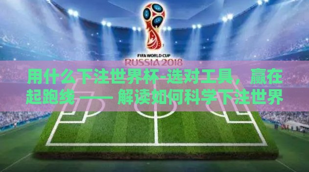 用什么下注世界杯-选对工具，赢在起跑线 —— 解读如何科学下注世界杯