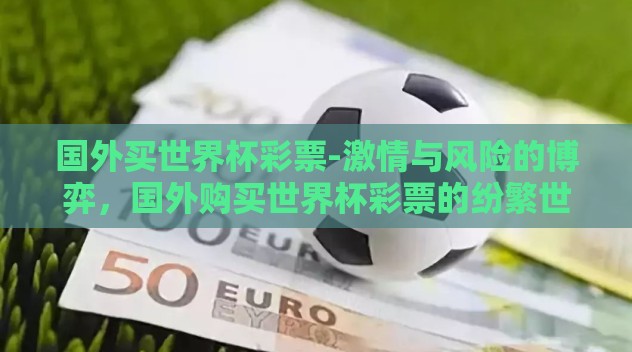 国外买世界杯彩票-激情与风险的博弈，国外购买世界杯彩票的纷繁世界
