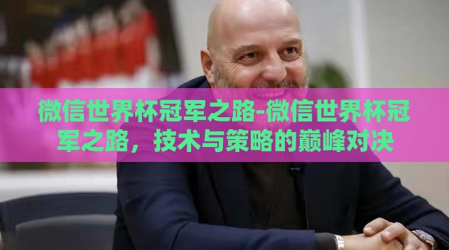 微信世界杯冠军之路-微信世界杯冠军之路，技术与策略的巅峰对决