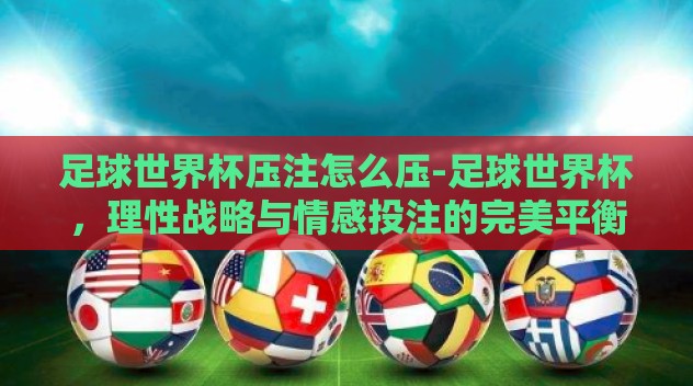 足球世界杯压注怎么压-足球世界杯，理性战略与情感投注的完美平衡