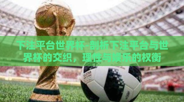 下注平台世界杯-剖析下注平台与世界杯的交织，理性与娱乐的权衡