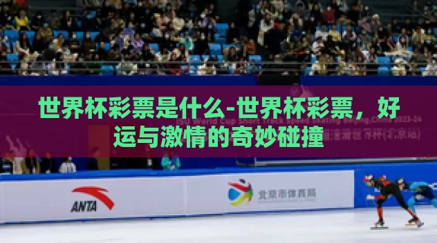 世界杯彩票是什么-世界杯彩票，好运与激情的奇妙碰撞